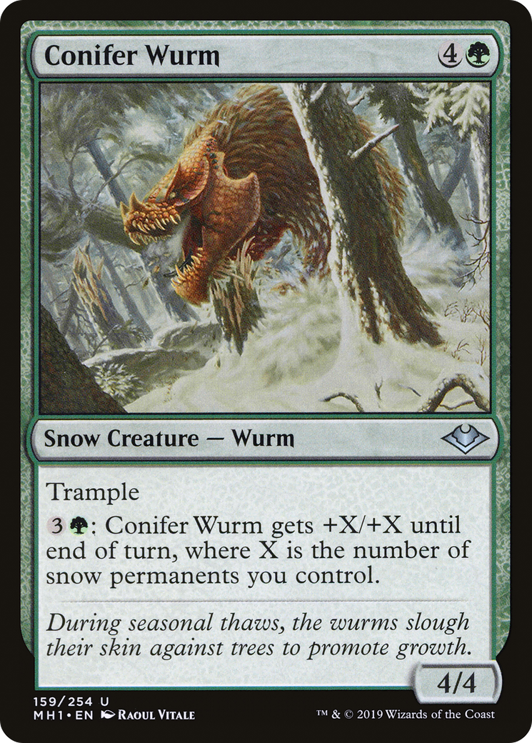Conifer Wurm [Modern Horizons] - Trinity Hobby