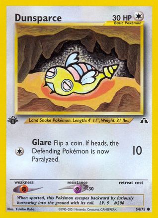 Dunsparce (54/75) [Neo Discovery 1st Edition] - Trinity Hobby