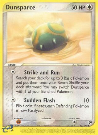 Dunsparce (60/100) [EX: Sandstorm] - Trinity Hobby
