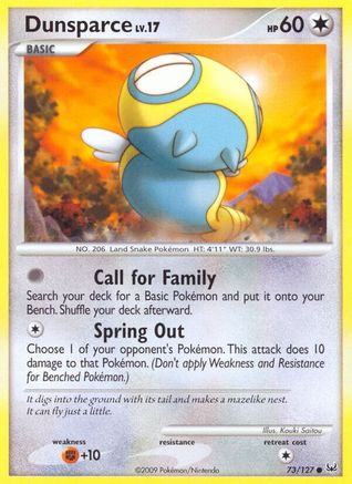 Dunsparce (73/127) [Platinum: Base Set] - Trinity Hobby