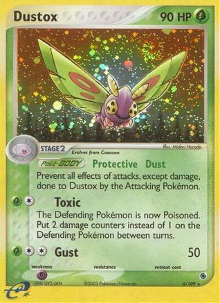 Dustox (6/109) [EX: Ruby & Sapphire] - Trinity Hobby