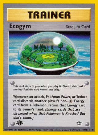 Ecogym (84/111) [Neo Genesis 1st Edition] - Trinity Hobby