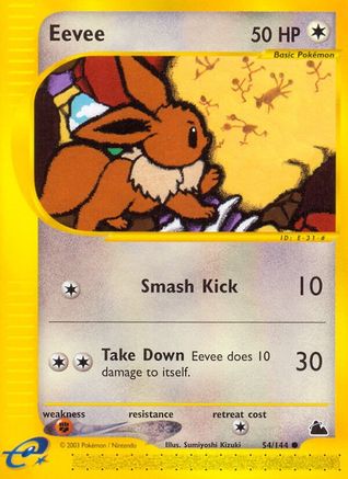 Eevee (54/144) [Skyridge] - Trinity Hobby