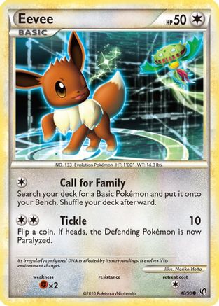 Eevee (48/90) [HeartGold & SoulSilver: Undaunted] - Trinity Hobby