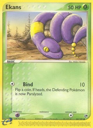 Ekans (64/100) [EX: Sandstorm] - Trinity Hobby