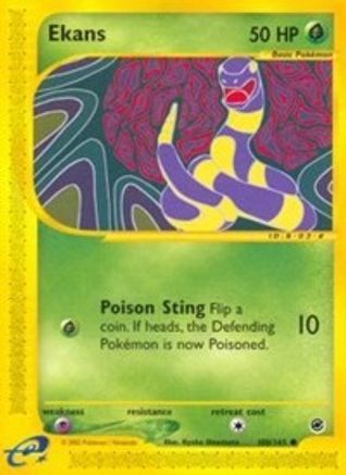 Ekans (108/165) [Expedition: Base Set] - Trinity Hobby