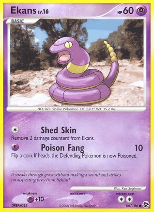 Ekans (66/106) [Diamond & Pearl: Great Encounters] - Trinity Hobby