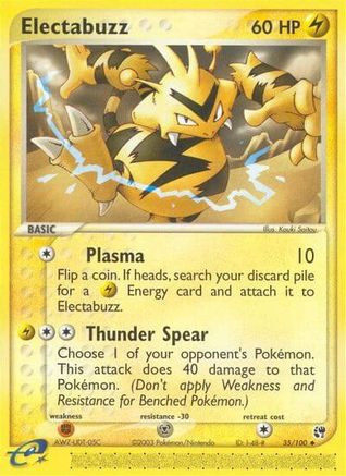 Electabuzz (35/100) [EX: Sandstorm] - Trinity Hobby