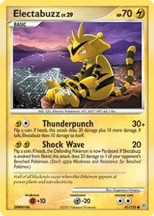 Electabuzz (81/130) [Diamond & Pearl: Base Set] - Trinity Hobby