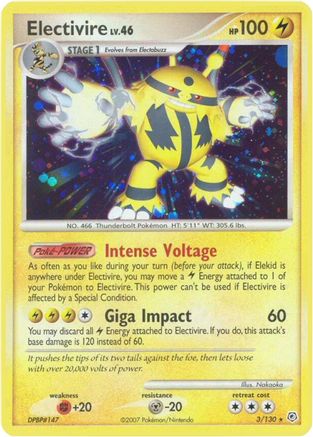 Electivire (3/130) [Diamond & Pearl: Base Set] - Trinity Hobby