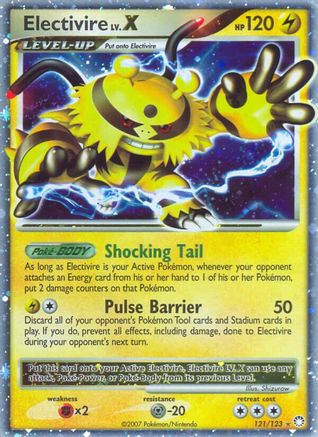 Electivire LV.X (121/123) [Diamond & Pearl: Mysterious Treasures] - Trinity Hobby