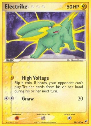 Electrike (59/107) (Stamped) [EX: Deoxys] - Trinity Hobby