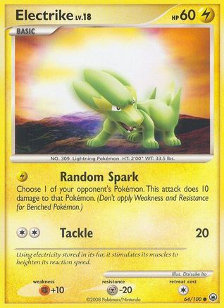 Electrike (64/100) [Diamond & Pearl: Majestic Dawn] - Trinity Hobby