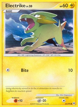 Electrike (63/99) [Platinum: Arceus] - Trinity Hobby