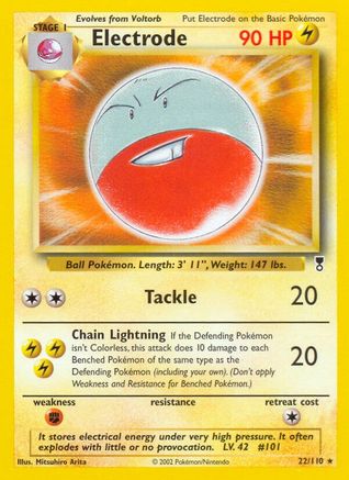 Electrode (22/110) [Legendary Collection] - Trinity Hobby