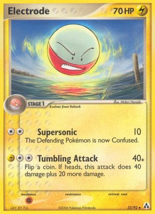 Electrode (32/92) (Stamped) [EX: Legend Maker] - Trinity Hobby