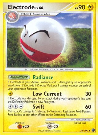 Electrode (36/100) [Diamond & Pearl: Stormfront] - Trinity Hobby