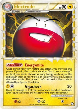 Electrode (93/102) [HeartGold & SoulSilver: Triumphant] - Trinity Hobby