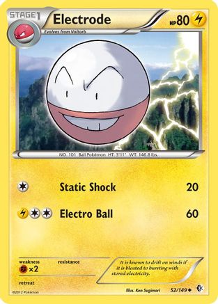 Electrode (52/149) [Black & White: Boundaries Crossed] - Trinity Hobby