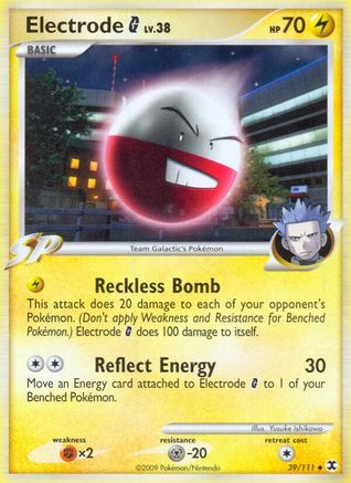 Electrode G (39/111) [Platinum: Rising Rivals] - Trinity Hobby
