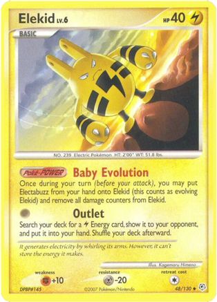 Elekid (48/130) [Diamond & Pearl: Base Set] - Trinity Hobby