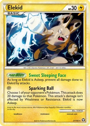Elekid (21/102) [HeartGold & SoulSilver: Triumphant] - Trinity Hobby