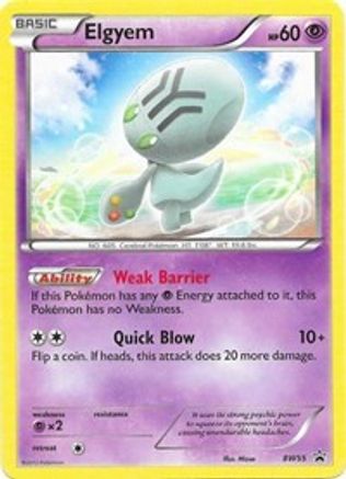 Elgyem (BW55) [Black & White: Black Star Promos] - Trinity Hobby