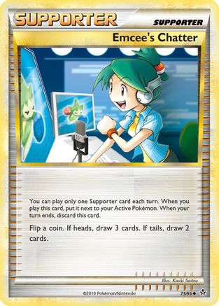 Emcee's Chatter (73/95) [HeartGold & SoulSilver: Unleashed] - Trinity Hobby