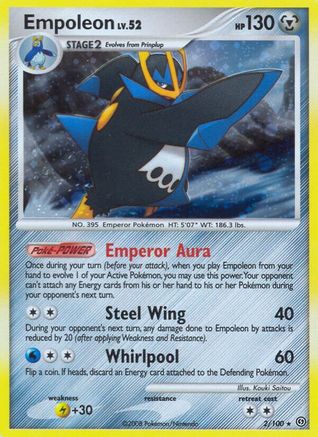 Empoleon (2/100) [Diamond & Pearl: Stormfront] - Trinity Hobby