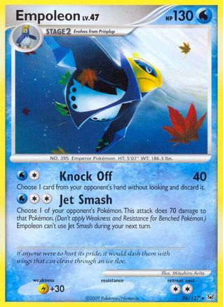 Empoleon (26/127) [Platinum: Base Set] - Trinity Hobby