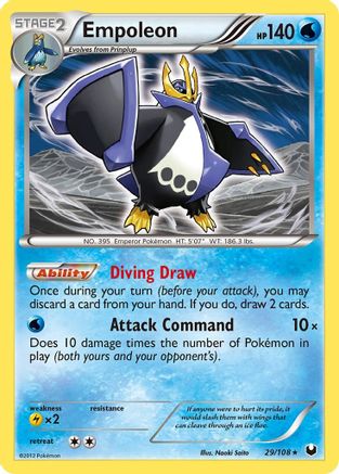 Empoleon (29/108) [Black & White: Dark Explorers] - Trinity Hobby