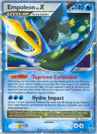 Empoleon LV.X (DP11) [Diamond & Pearl: Black Star Promos] - Trinity Hobby