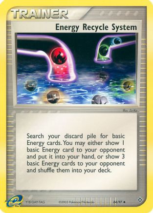 Energy Recycle System (84/97) [EX: Dragon] - Trinity Hobby