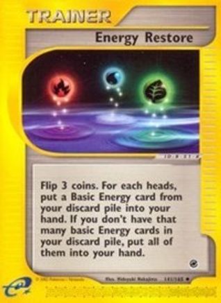 Energy Restore (141/165) [Expedition: Base Set] - Trinity Hobby