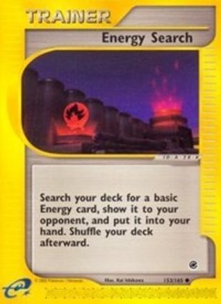 Energy Search (153/165) [Expedition: Base Set] - Trinity Hobby