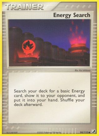 Energy Search (94/115) (Stamped) [EX: Unseen Forces] - Trinity Hobby