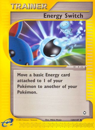 Energy Switch (120/147) [Aquapolis] - Trinity Hobby