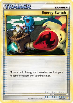 Energy Switch (91/123) [HeartGold & SoulSilver: Base Set] - Trinity Hobby