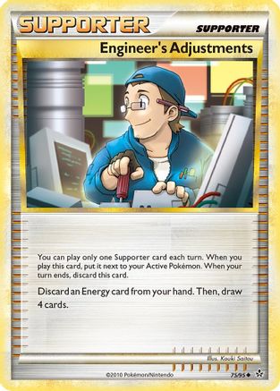 Engineer's Adjustments (75/95) [HeartGold & SoulSilver: Unleashed] - Trinity Hobby