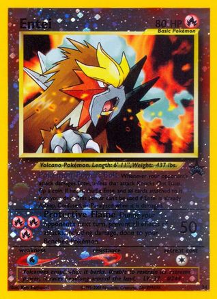 Entei (34) [Wizards of the Coast: Black Star Promos] - Trinity Hobby