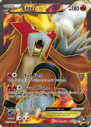 Entei EX (103/108) [Black & White: Dark Explorers] - Trinity Hobby