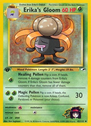 Erika's Gloom (45/132) [Gym Heroes Unlimited] - Trinity Hobby