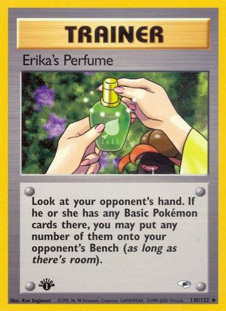 Erika's Perfume (110/132) [Gym Heroes 1st Edition] - Trinity Hobby