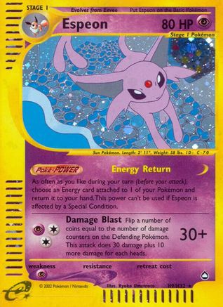 Espeon (H9/H32) [Aquapolis] - Trinity Hobby