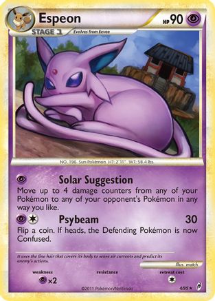 Espeon (4/95) [HeartGold & SoulSilver: Call of Legends] - Trinity Hobby