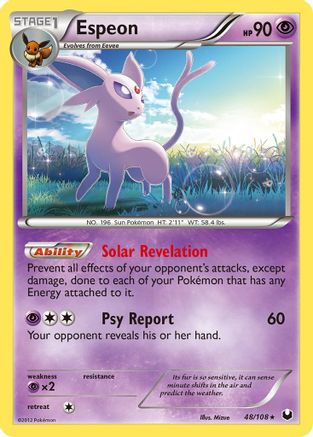 Espeon (48/108) [Black & White: Dark Explorers] - Trinity Hobby