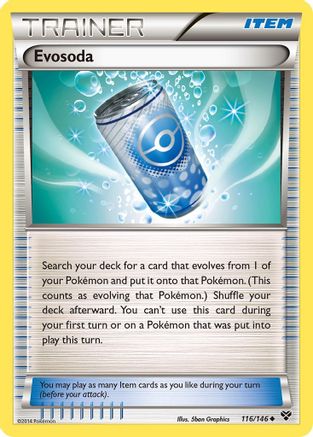 Evosoda (116/146) [XY: Base Set] - Trinity Hobby