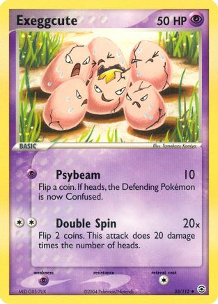 Exeggcute (33/112) [EX: FireRed & LeafGreen] - Trinity Hobby