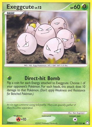 Exeggcute (82/123) [Diamond & Pearl: Mysterious Treasures] - Trinity Hobby
