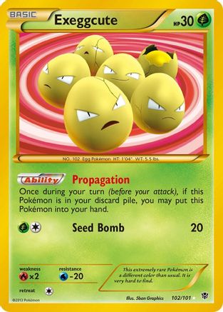 Exeggcute (102/101) [Black & White: Plasma Blast] - Trinity Hobby